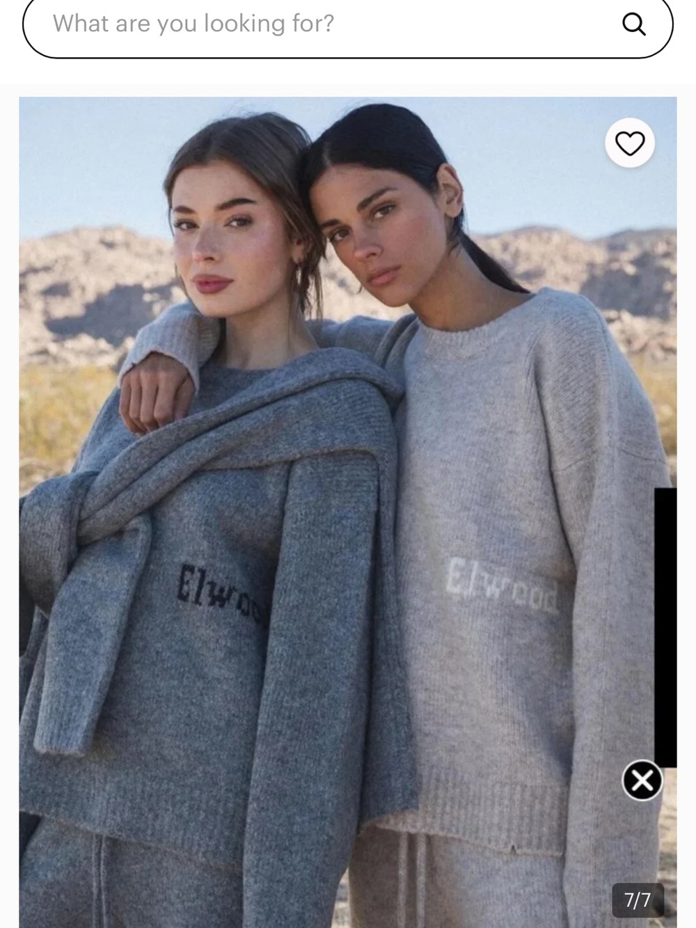 Women's dark Grey Crewneck Logo Sweater